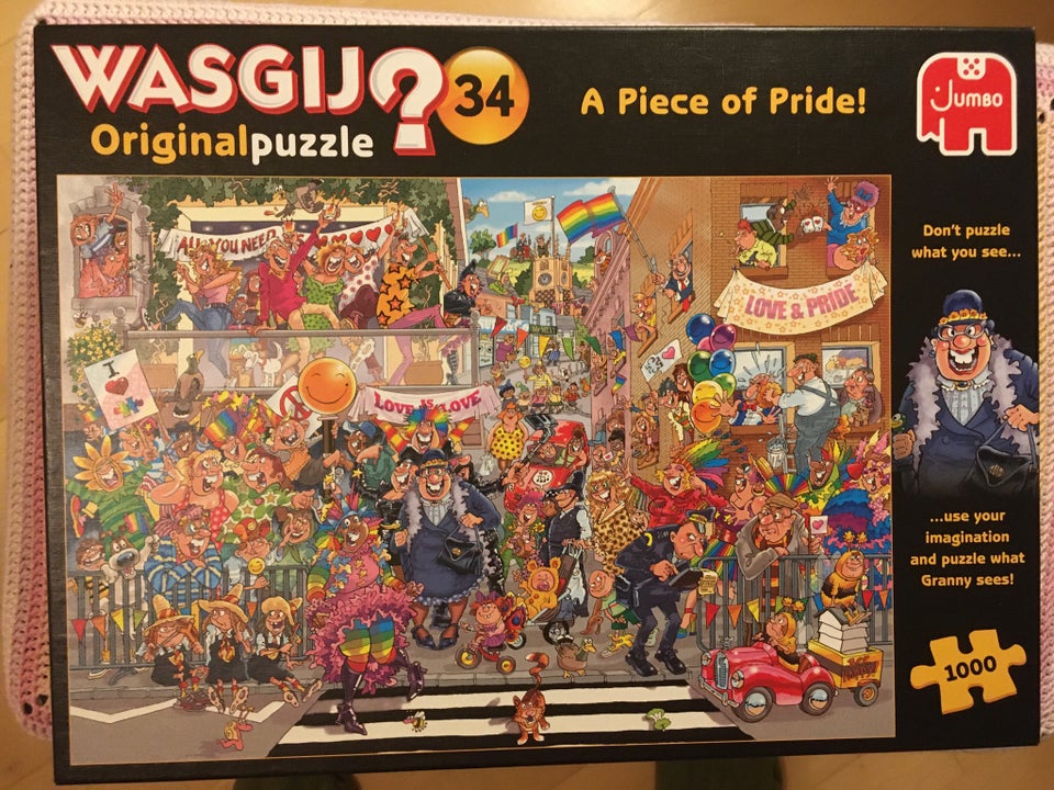 A piece of parade, Wasgij original