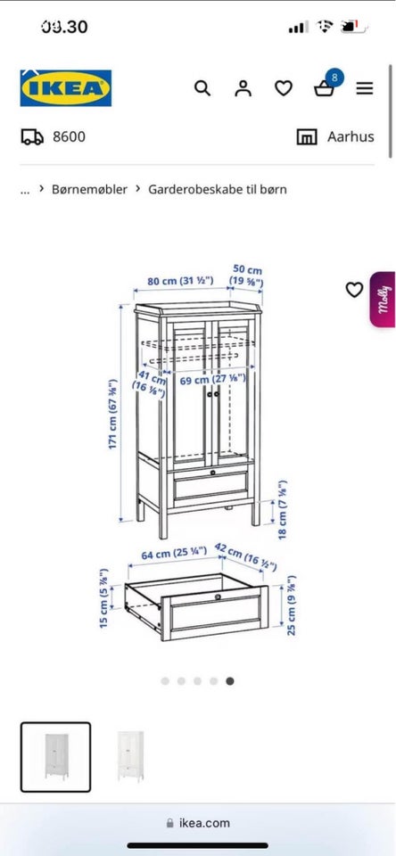 Skab Ikea