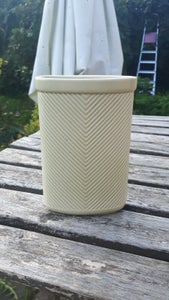 Porcelæn Vase/krukke smal