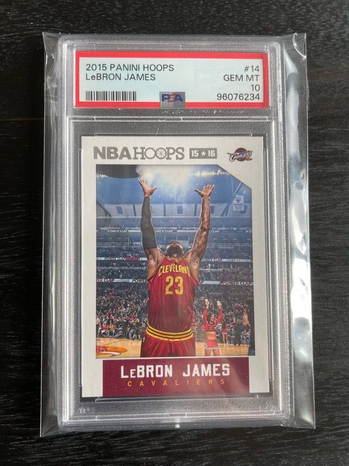 Samlekort, 2015 Lebron James Psa 10