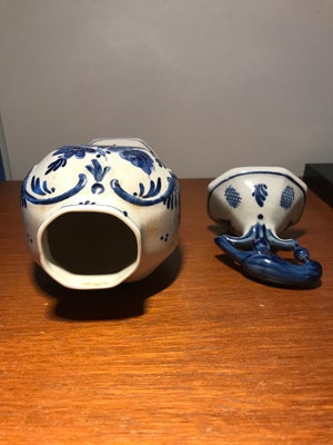 Porcelæn Lågkrukke Vase Potter