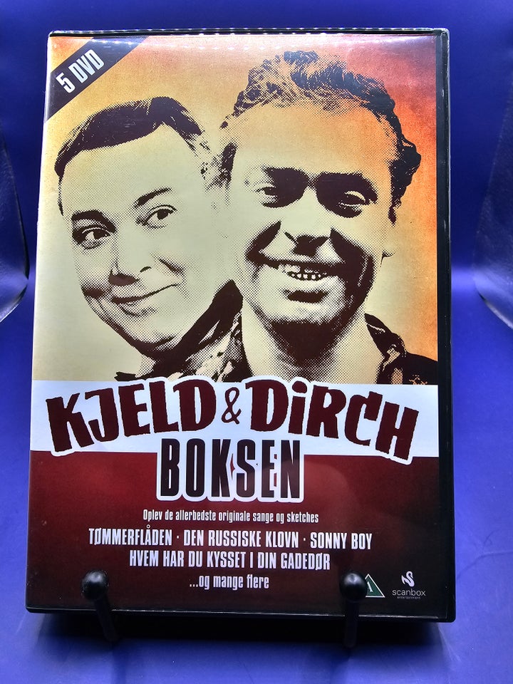 Kjeld  Dirch Boksen, DVD, komedie