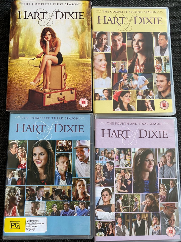 The Hart of Dixie, DVD, TV-serier