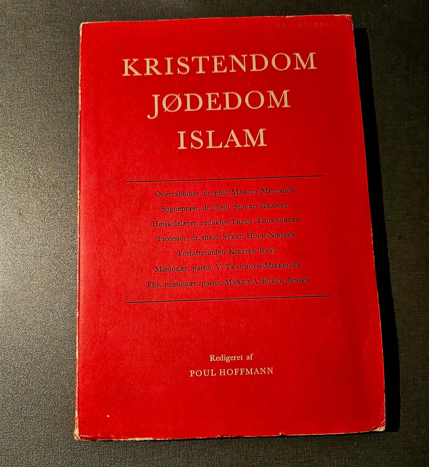 Kristendom jødedom islam