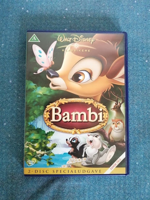 Disney's Bambi, DVD, tegnefilm