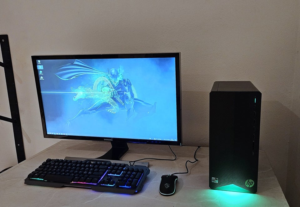 Selvbyg, RTX 3060 Gamer Pc + 28" 4K