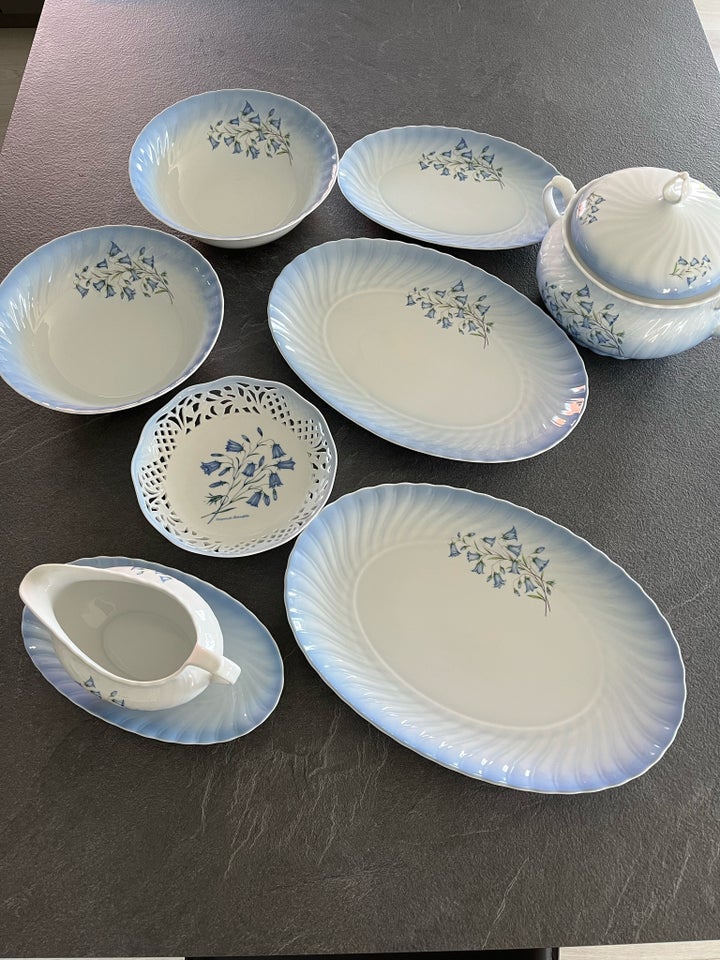 Porcelæn, Tallerkner, skåle