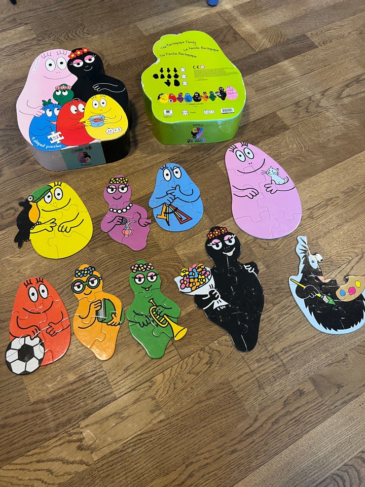 Barbapapa familien, puslespil