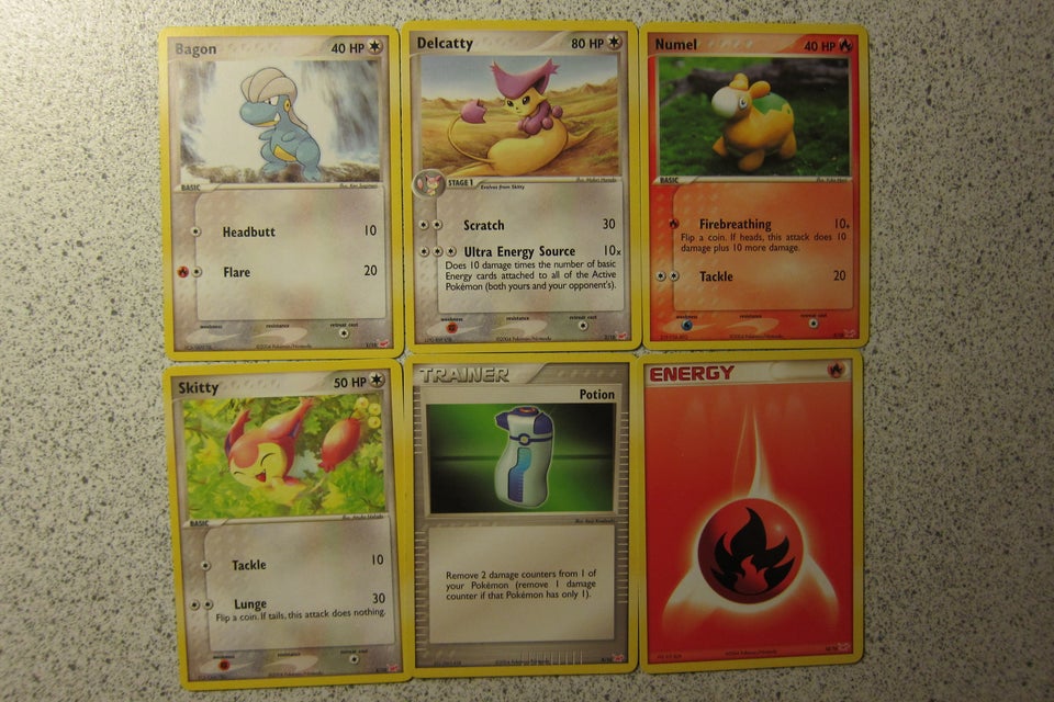 Samlekort, Pokemon kort fra 2004