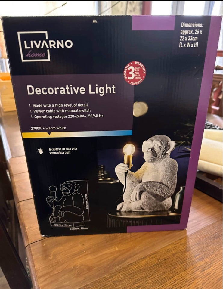 Anden bordlampe, Livarno