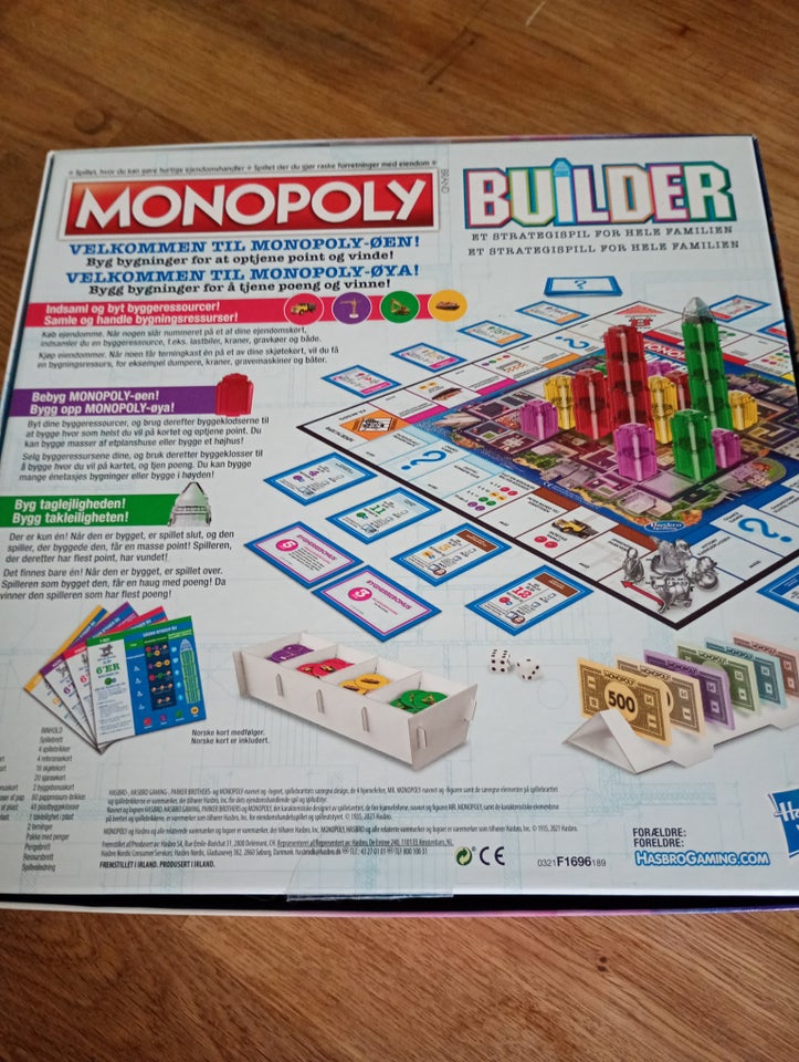 Monopoly Builder, Familiespil,