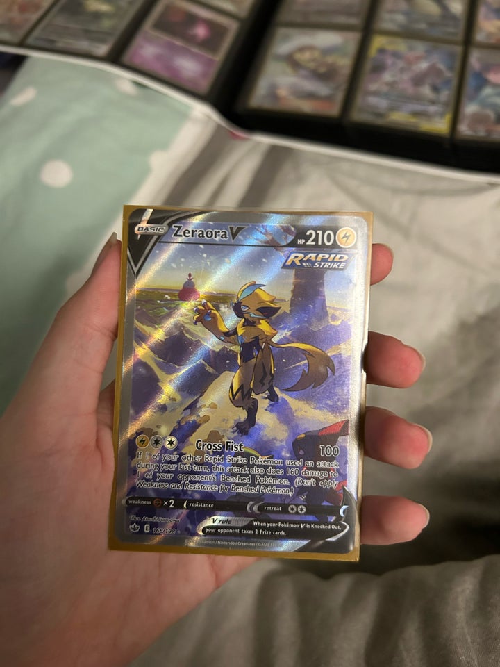 Samlekort Zeraora v alt art