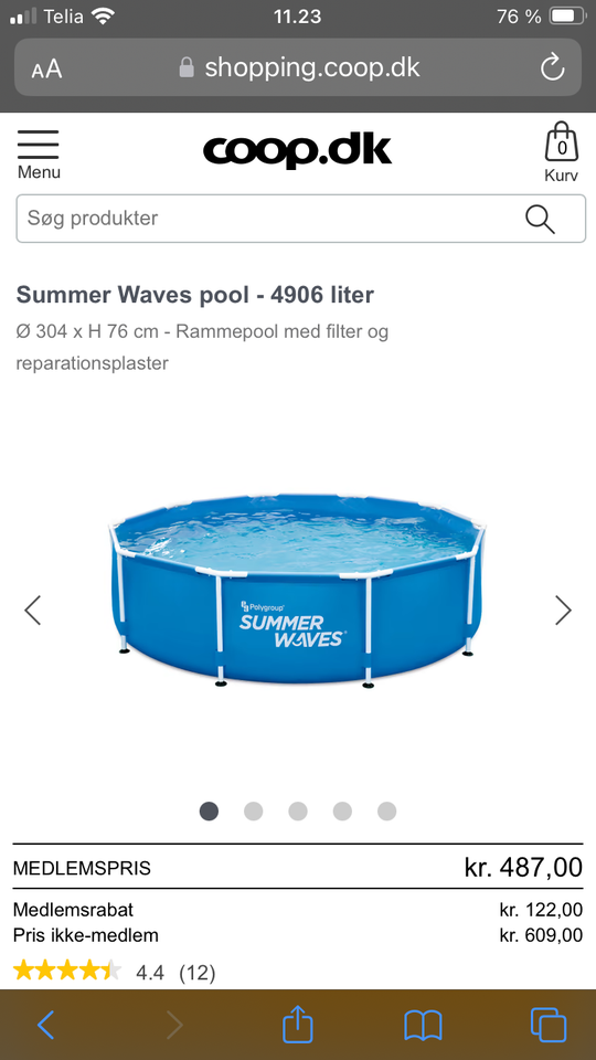 Badebassin Bestway Poolvarmer