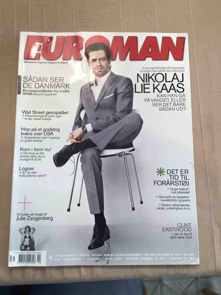 Euroman nr. 192 (Nikolaj Lie Kaas),