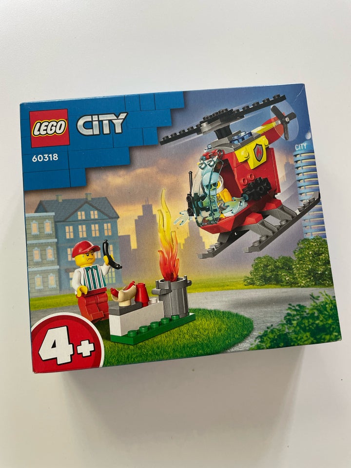 Lego City Fire helikopter 4 år