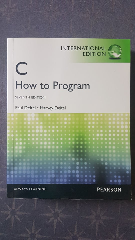 C og C ++ How to Programme Paul og