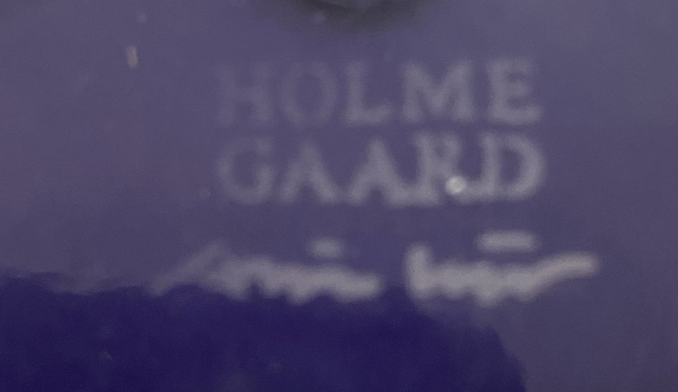 Glas, Holmegaard frugtskål,