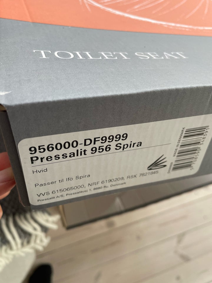 Toiletsæde, Pressalit 956 Spira