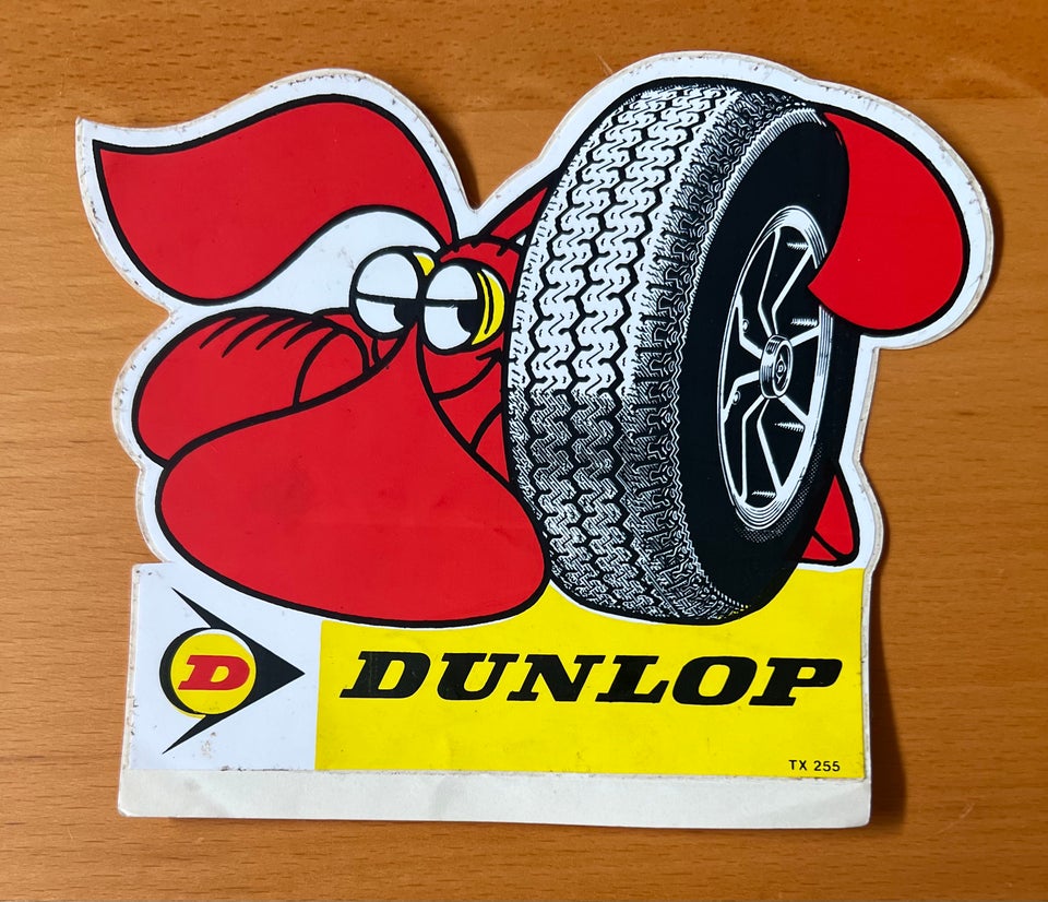 Klistermærker, Dunlop