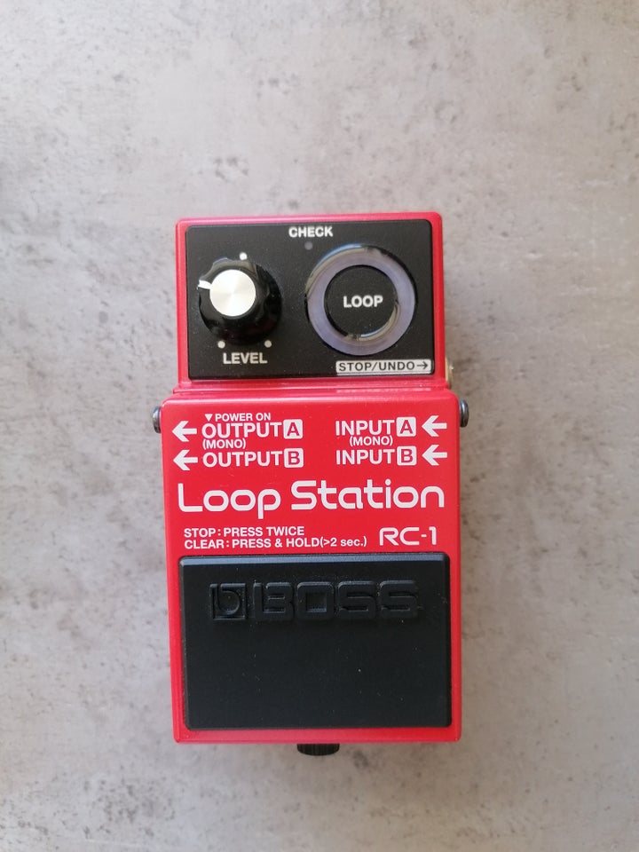 Boss Loop Station RC-1, Boss RC-1