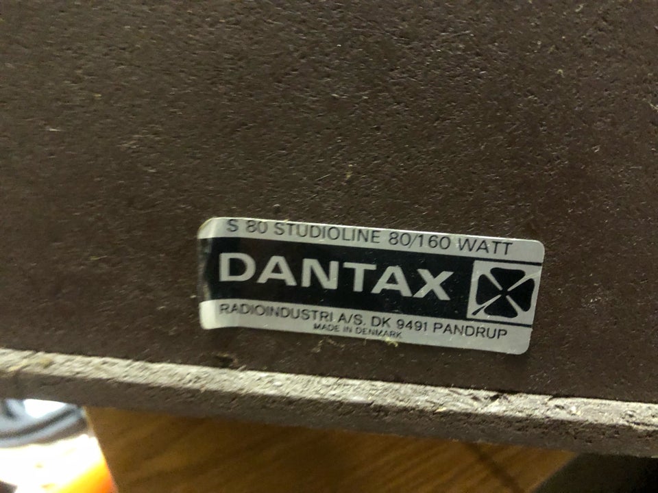 Højttaler, Dantax, aktiv