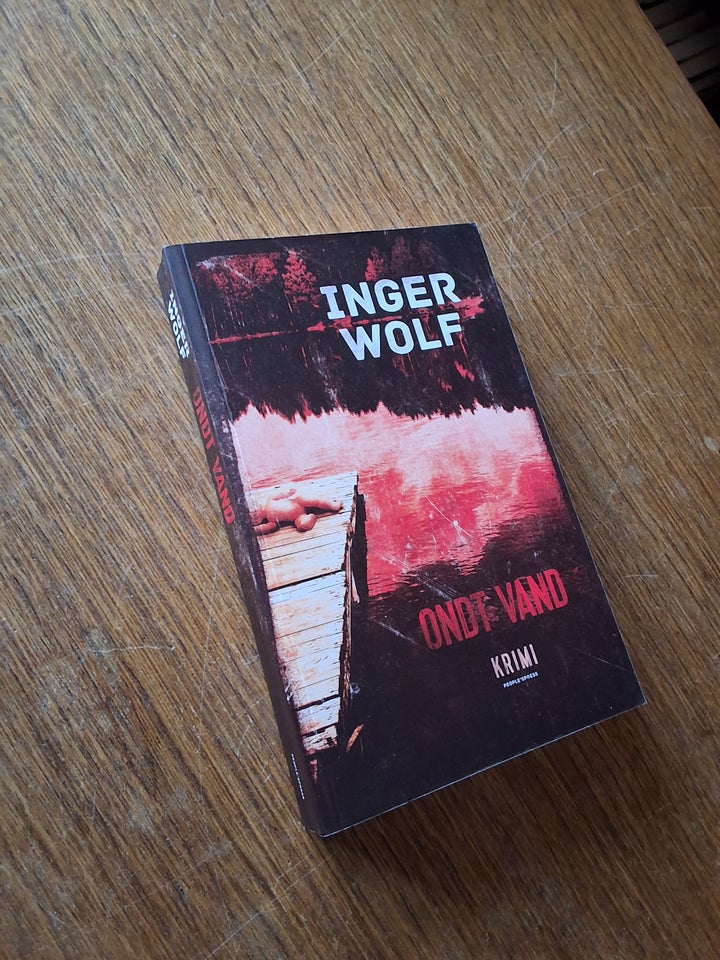 ONDT VAND, INGER WOLF, genre: krimi