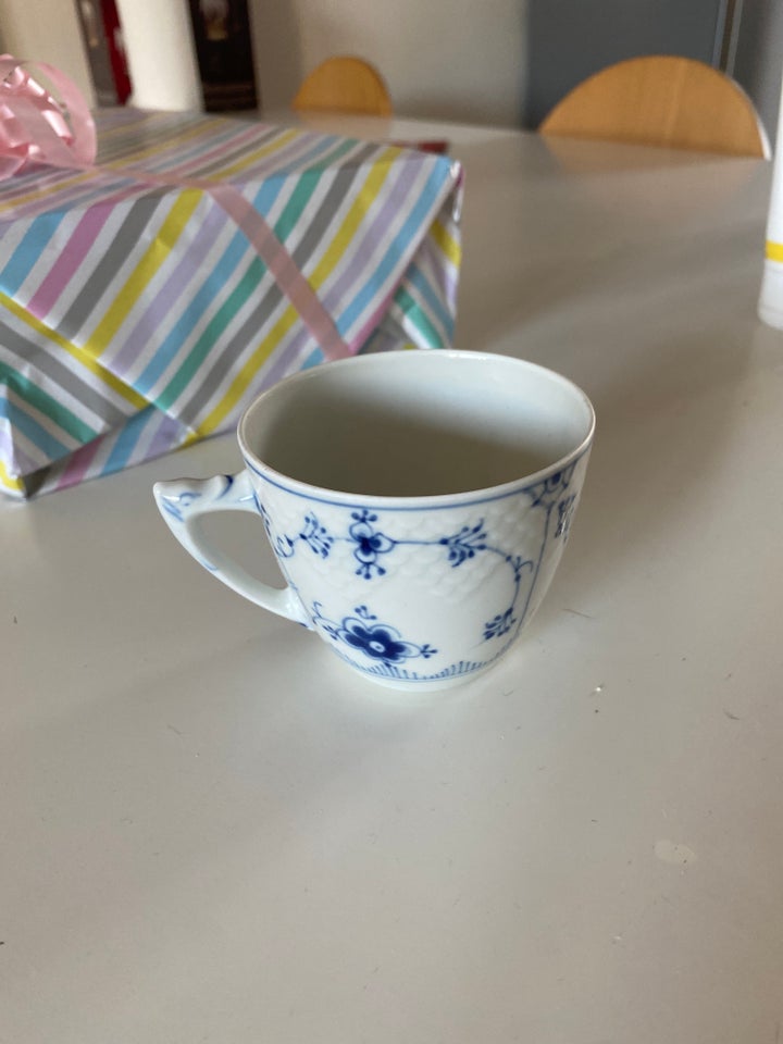 Porcelæn Kaffekop Muselmalet