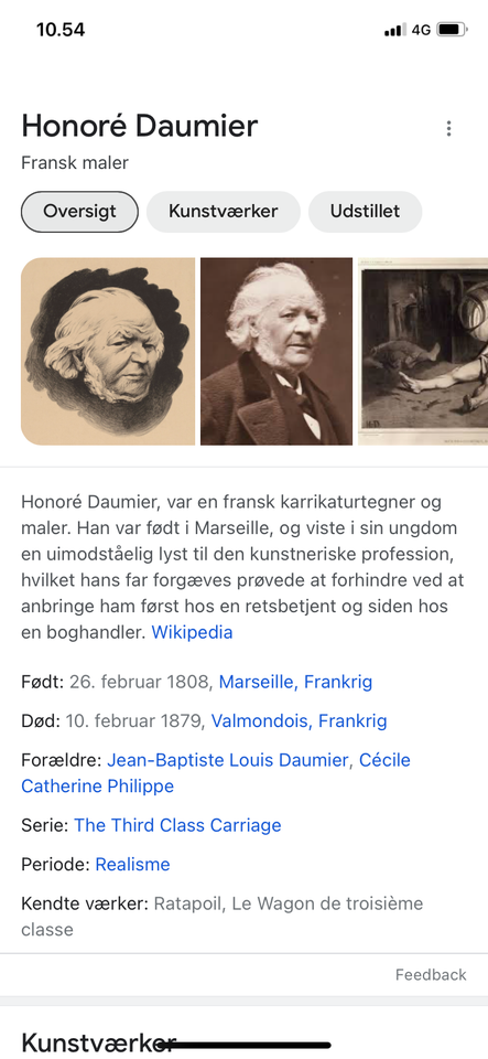 Litografi, Honoré Daumier, motiv: