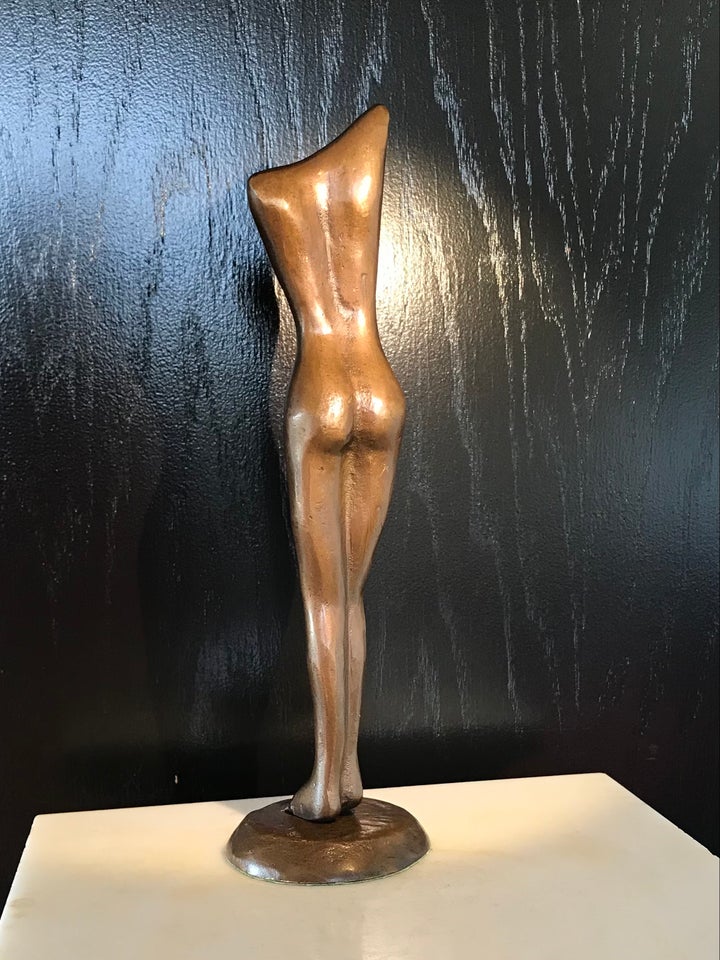 Kvindefigur / bronzekvinde / torso