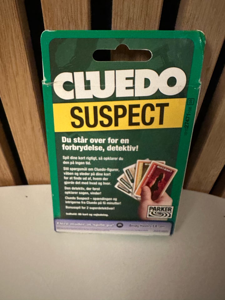 Cluedo suspect, Mysterie,