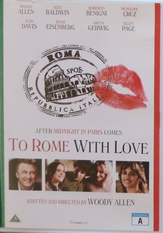 To Rome with love, DVD, komedie