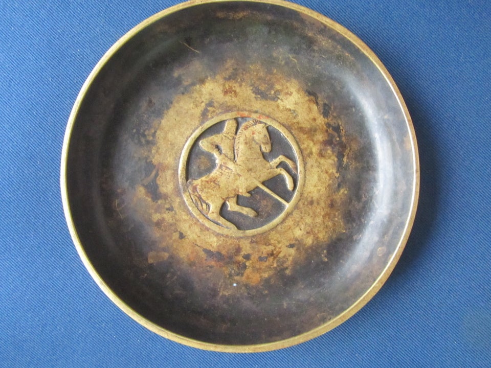 Platter, Bronze Platte