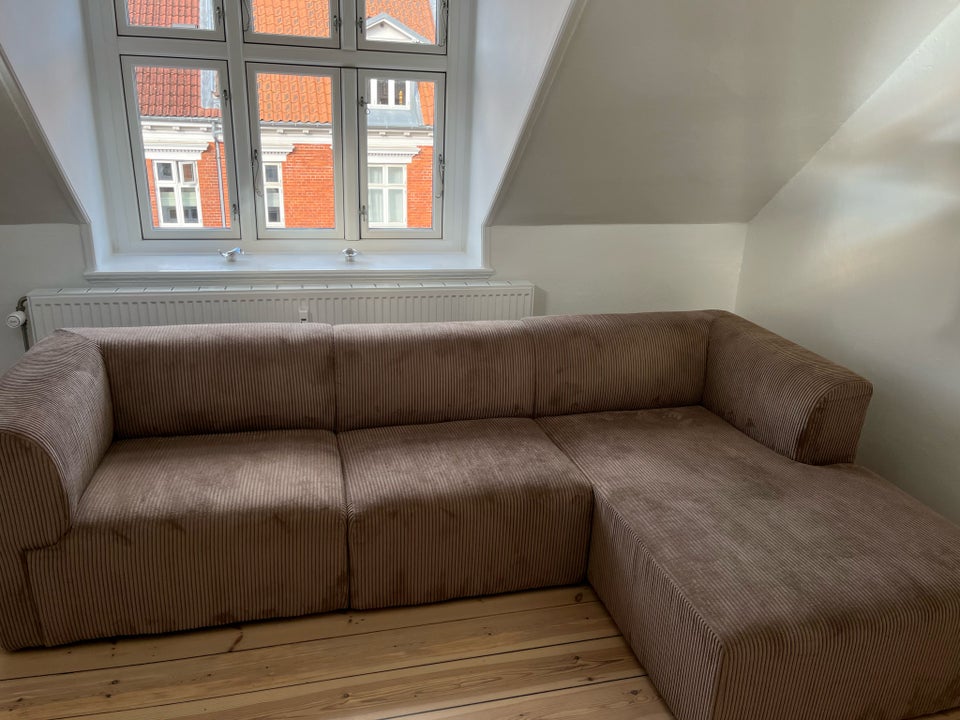 Sofa fløjl 3 pers