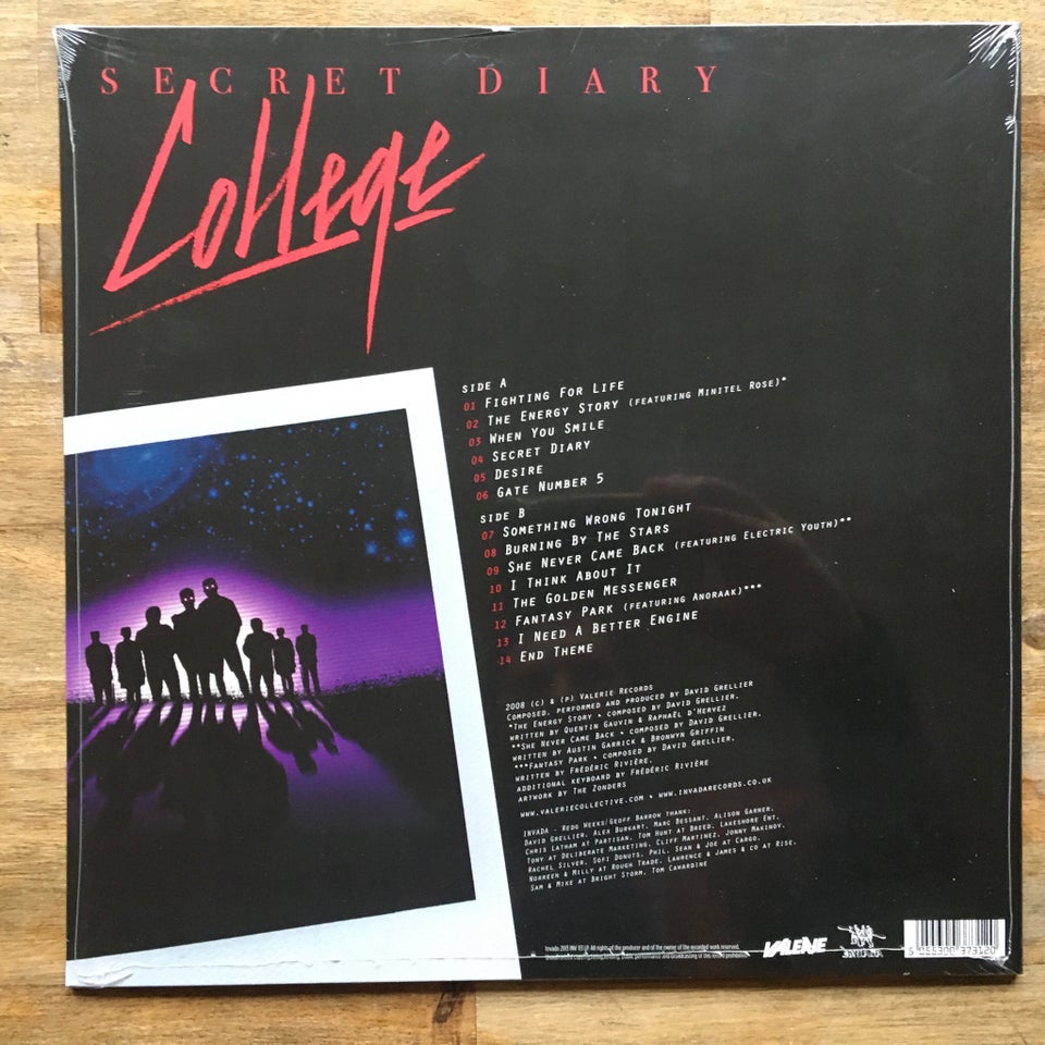 LP, College, Secret Diary