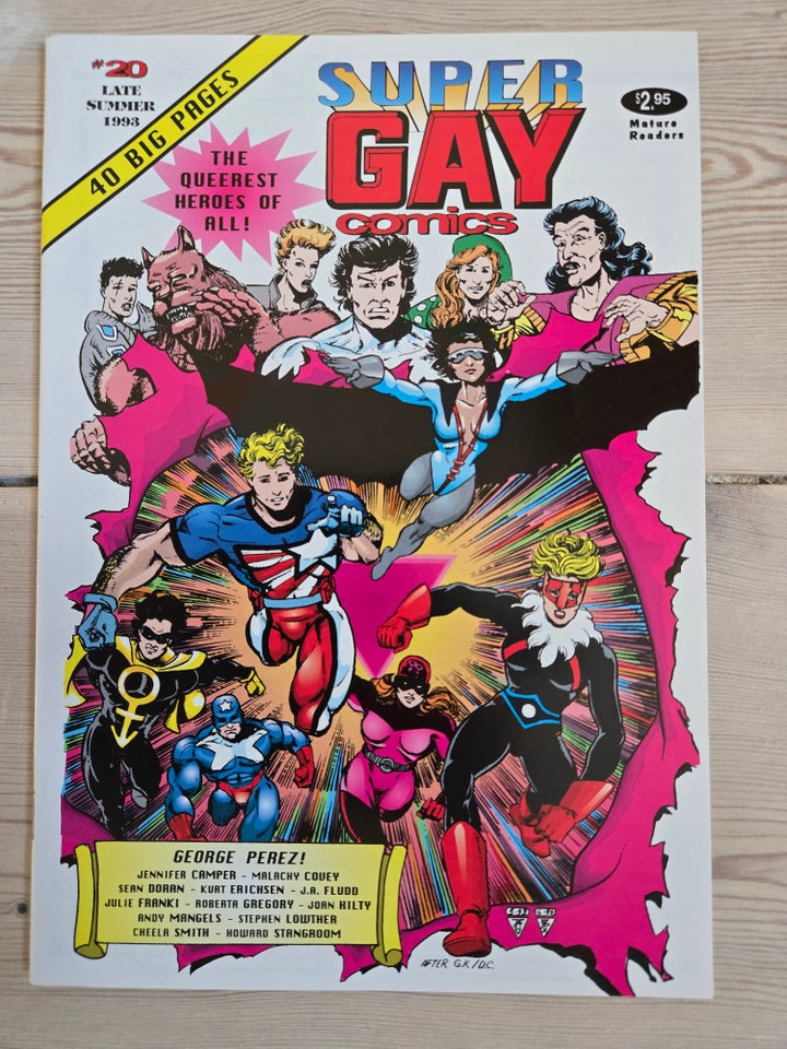 Gay comics #20 superheroes