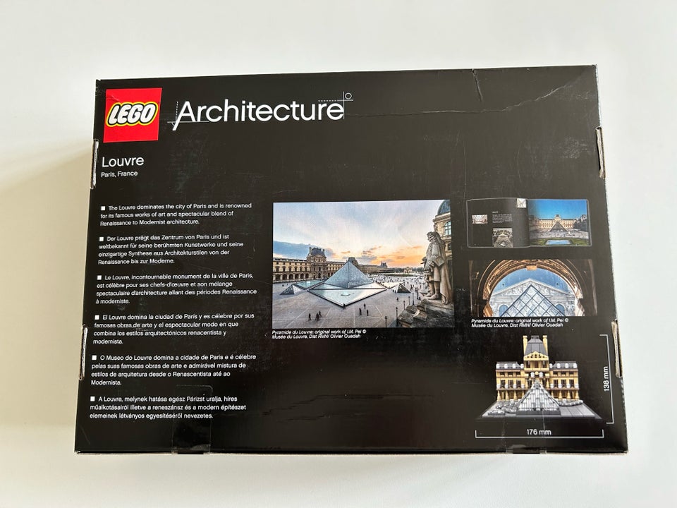 Lego Architecture 21024 Louvre