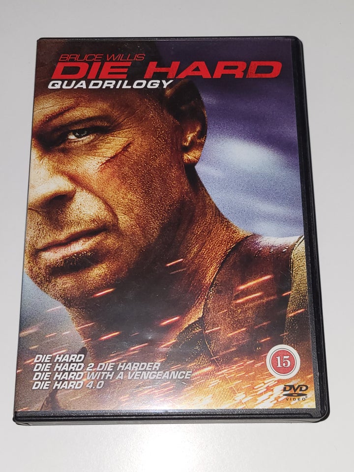 Die Hard 1-4 , DVD, action