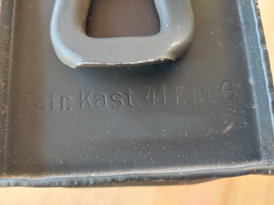 Militær, WW2 Tysk MG ammo kasse 1944