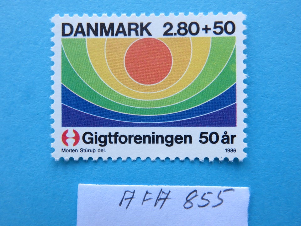 Danmark, postfrisk, AFA 855