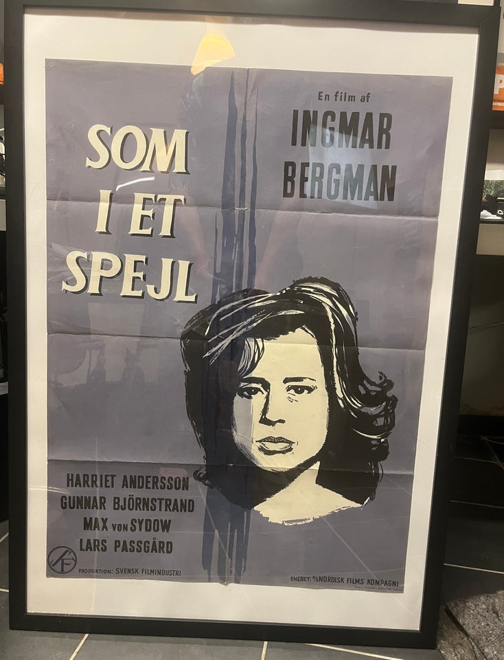 gammel filmplakat Ingmar