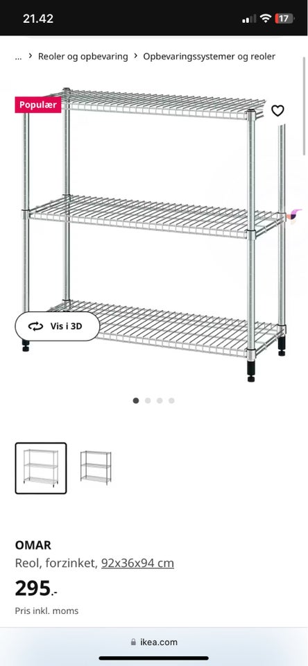 Reolsystem, Ikea