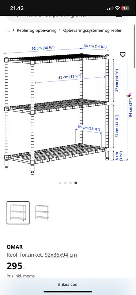 Reolsystem, Ikea