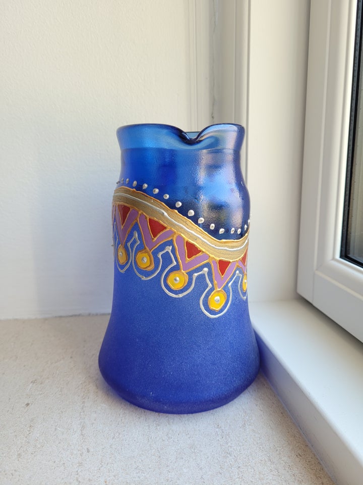 Glas Kande Skulptur Glaspuster -