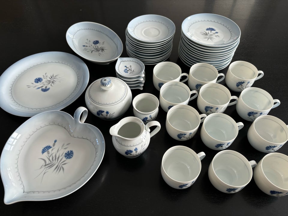 Porcelæn Kaffestel Bing og