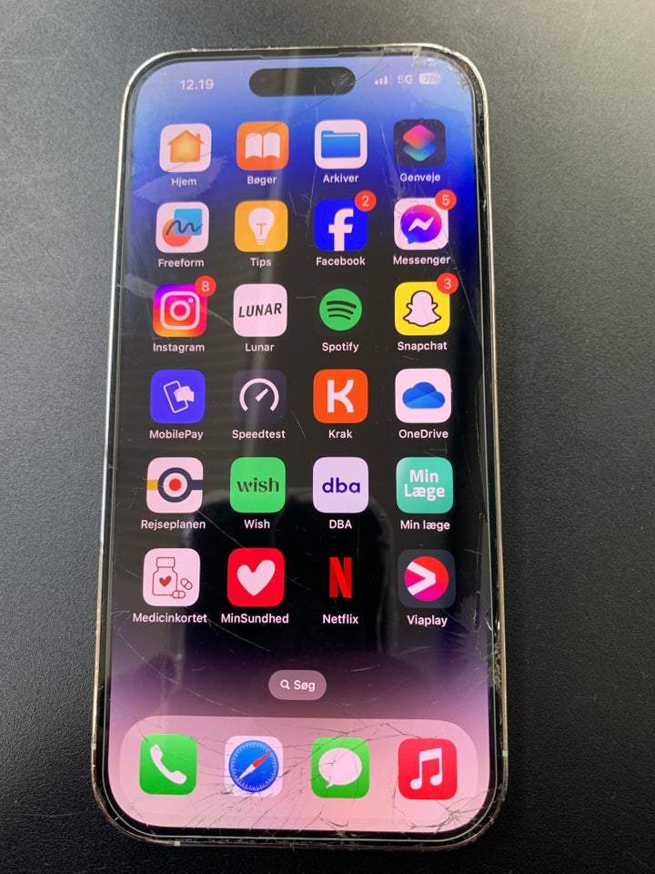 iPhone 14 Pro, 128 GB, hvid