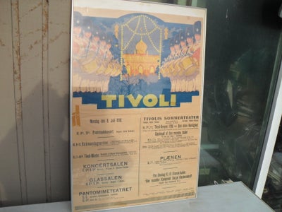 PLAKAT TIVOLI 1918 motiv: TIVOLI