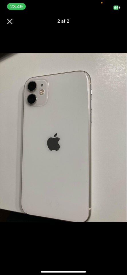 iPhone 11, 256 GB, hvid