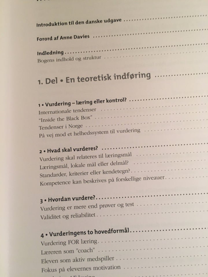 Vurdering for læring i