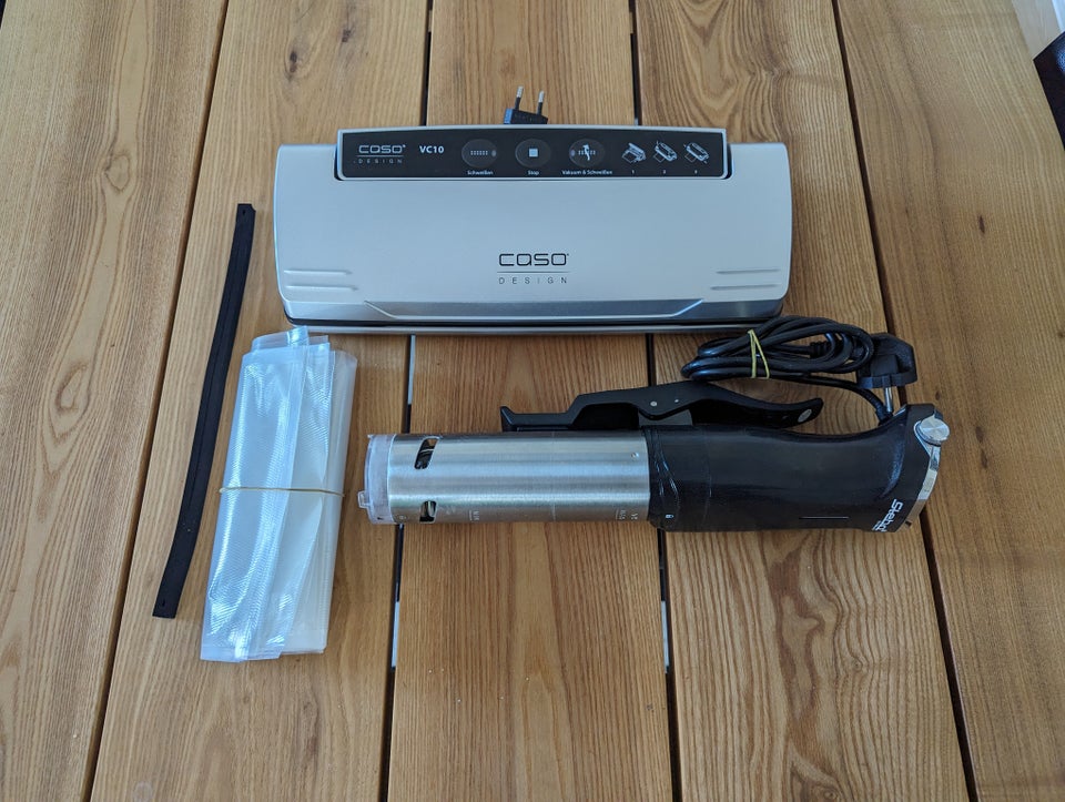 Steba SV sous vide + Caso VC10