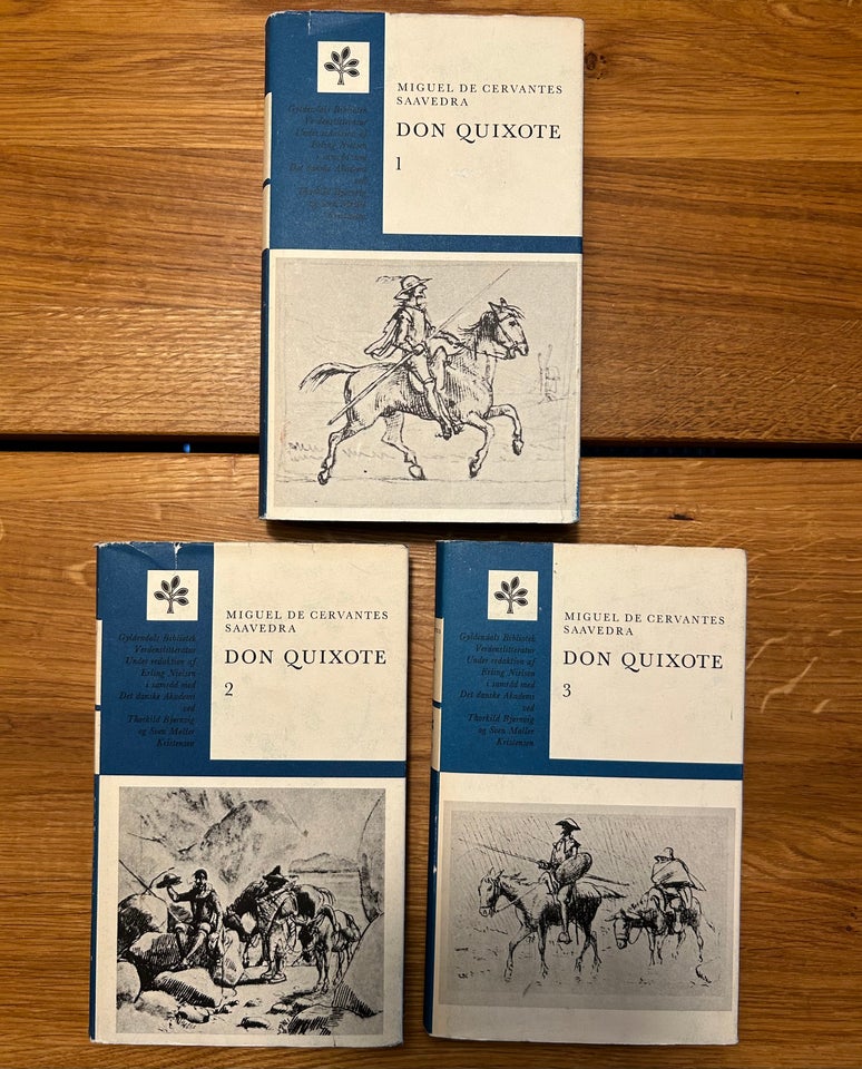 Don Quixote - Bind 1, 2,  3